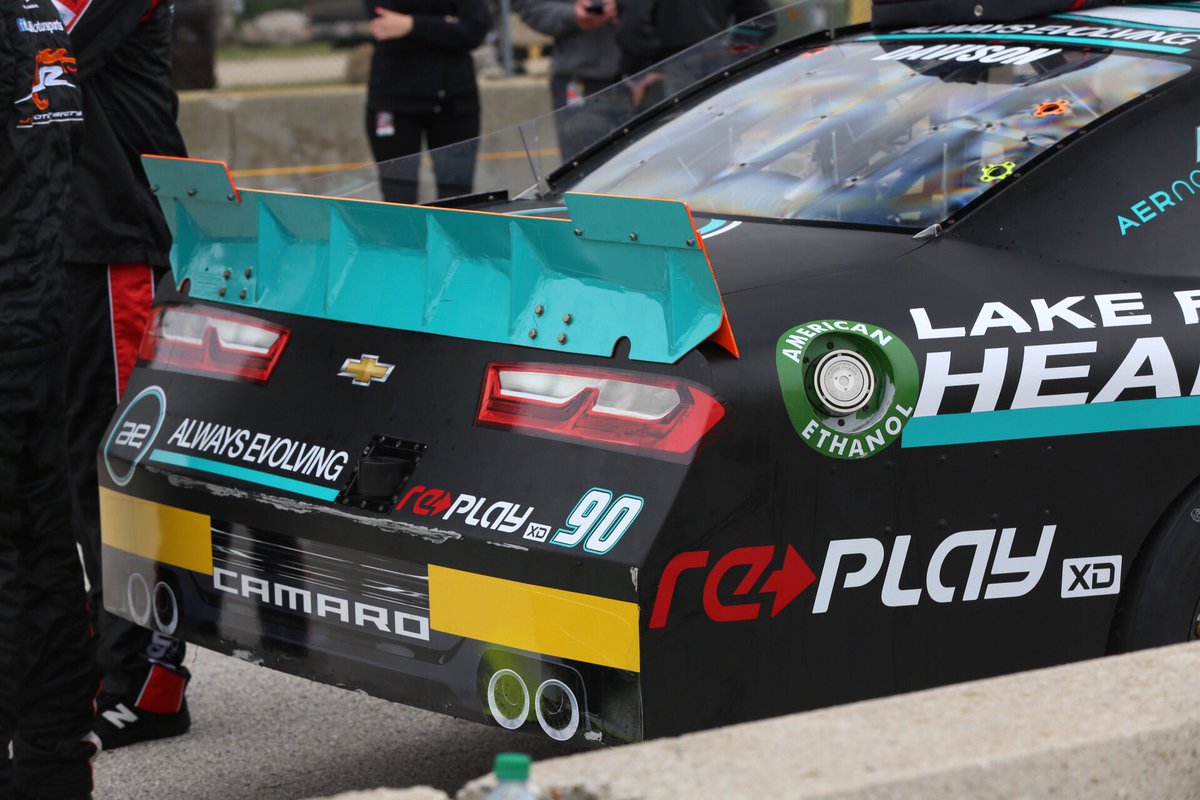 aeperformance's tweet photo. Go time! Live from the start of @NASCAR_XFINITY at @roadamerica with @JD33Davison in the #AE90 #AlwaysEvolving https://t.co/yhP25BnsYb