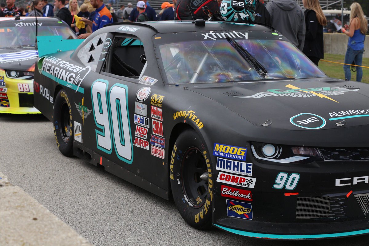 aeperformance's tweet photo. Go time! Live from the start of @NASCAR_XFINITY at @roadamerica with @JD33Davison in the #AE90 #AlwaysEvolving https://t.co/yhP25BnsYb