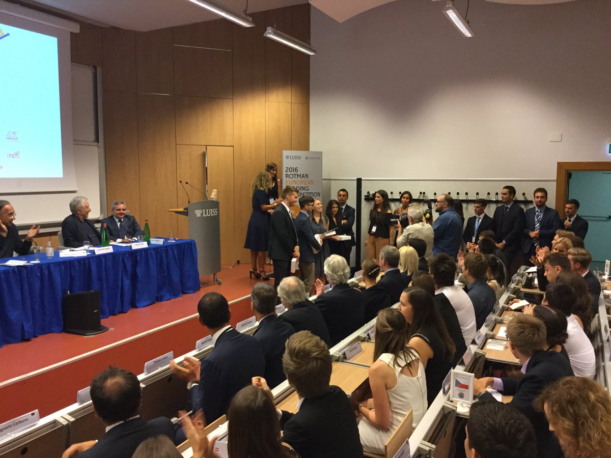 UniLUISS's tweet photo. Second place is the team from Poland! #RETC2016 https://t.co/wPEoyC2Kfr