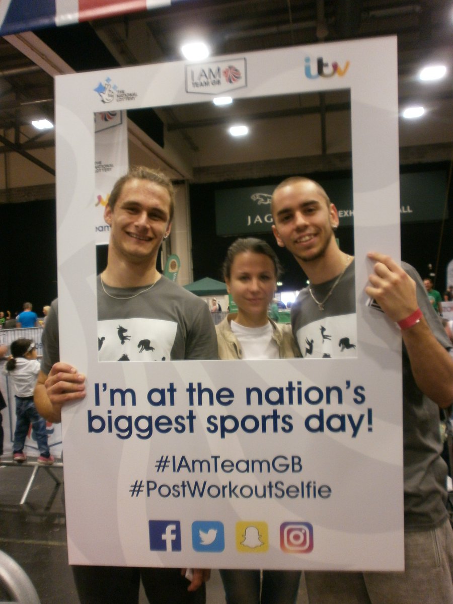 WestMidsVolunteers (@westmidsvollies) on Twitter photo #IAmTeamGB event at <a href="/RicohArena/">Ricoh Arena</a> in Coventry today #postworkoutselfie but this trio forgot their camera! #IAmTeamGB event at <a href="/RicohArena/">Ricoh Arena</a> in Coventry today #postworkoutselfie but this trio forgot their camera!