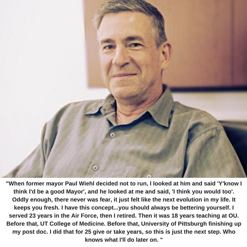 "Oddly enough, there never was fear, it just felt like the next evolution in my life. It keeps you fresh."