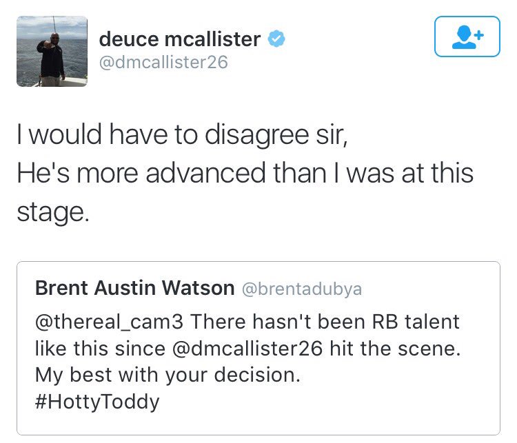 BeyondSports_PC's tweet photo. The Deuce getting real about Clinton's Cam Akers! #RealOnReal https://t.co/6it6Wexxbe