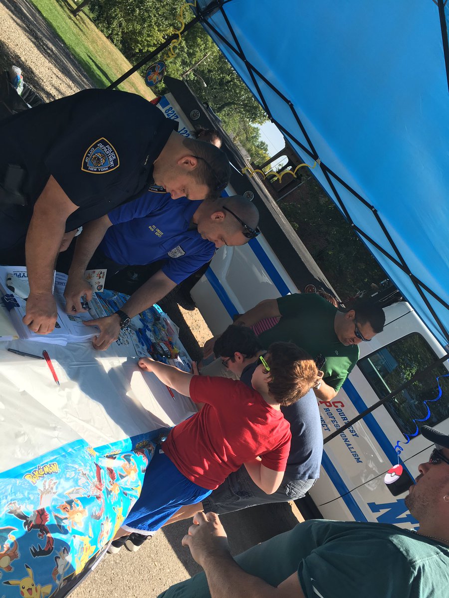 #HappeningNow out #PokemonGO event, come by until 2pm! 441 Clarke Avenue