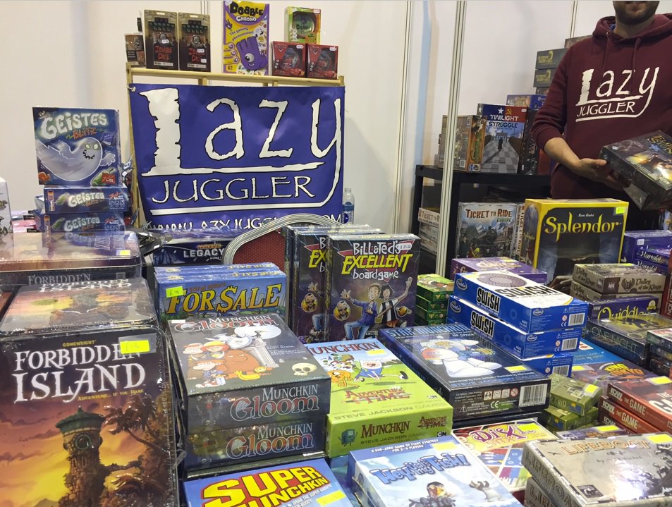 SO.MANY.GAMES over at <a href="/lazyjuggler/">lazy juggler</a> at #STRAT16! #strategy