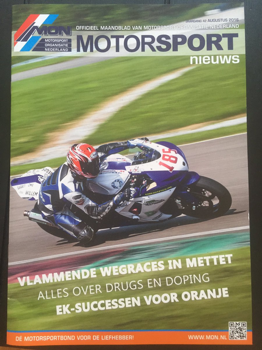 ZAC_motoren's tweet image. RSZ Motorsport op de voorpagina van het MON Motorsport Nieuws! 🏍