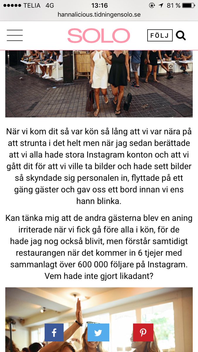 Heavenfelicia's tweet photo. @ElinAndersson2 @hannnalicious hanna läs hennes blogg hshaha https://t.co/IpZDISXQs2