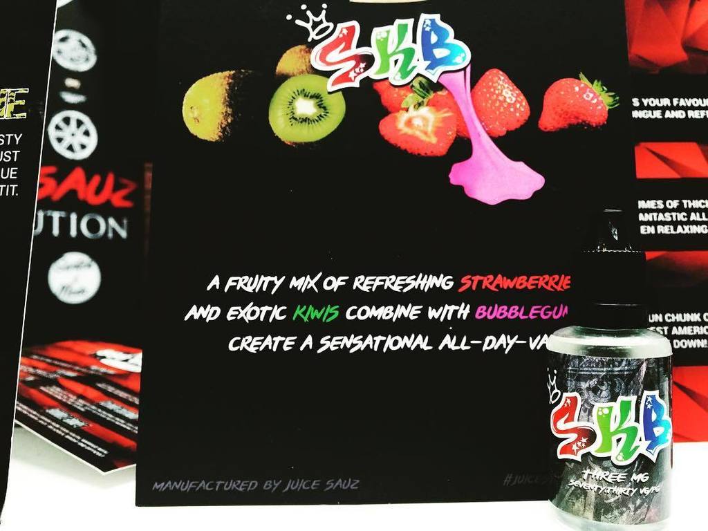 JuiceSauz's tweet image. We&apos;re giving away 2 bottles of our latest line #SKB through #vapefindr + #cloudsessions 😎 ift.tt/2bV8Omm