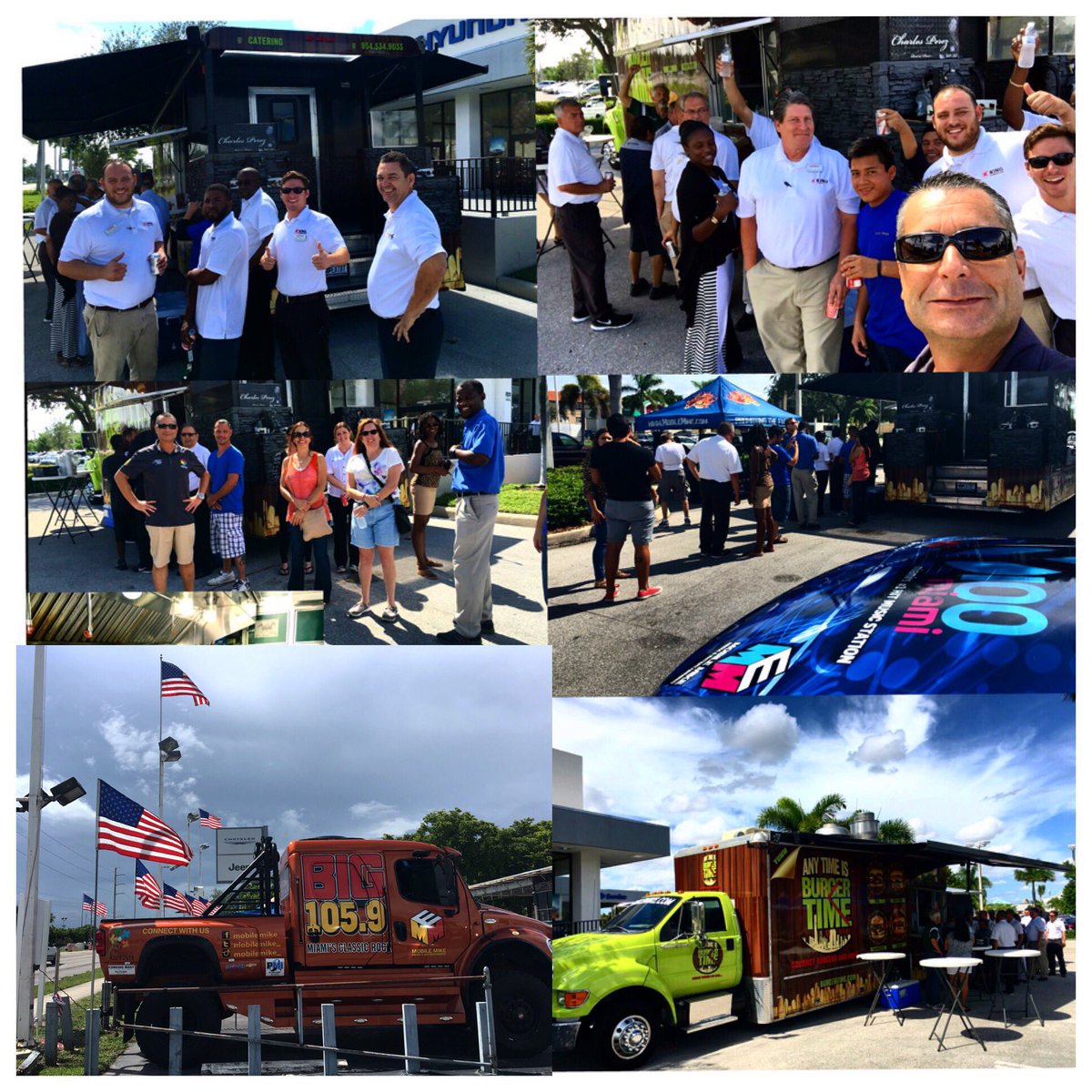 MOBILEMIKE_'s tweet photo. #HollywoodJeep #FreeLunch with #Y100Miami #939MIA #Big1059 #1035thebeat #Mega949 #WIOD #iHeartRadio #MobileMike https://t.co/ctfL7wIbZ4