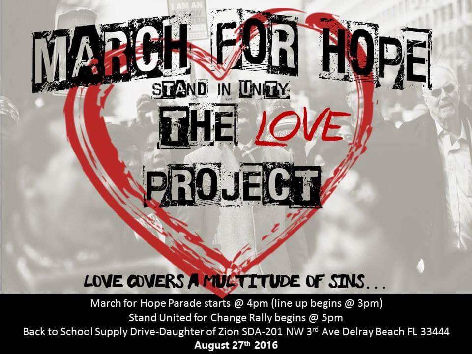 Scherlie_'s tweet image. Happening today in @citydelraybeach We will be  registering voters&amp;amp;volunteers  #MarchForHope