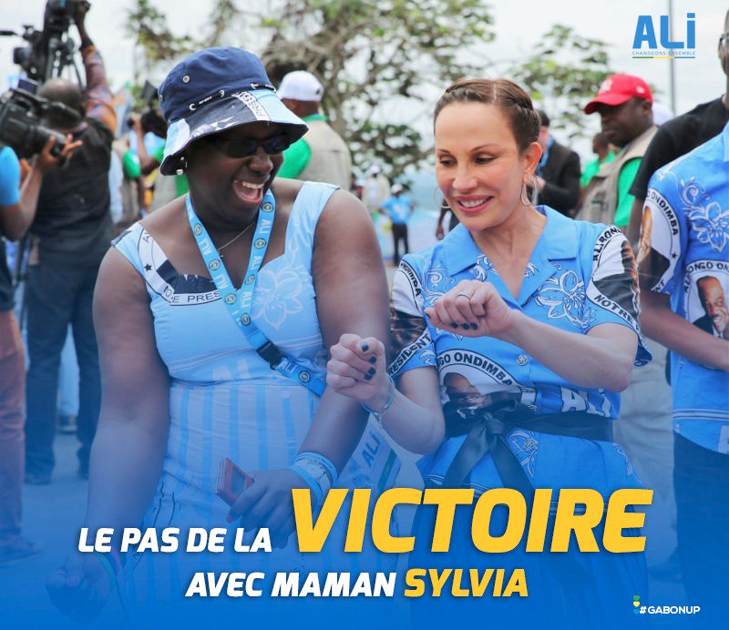 Le president de la jeunesse #Gabon2016