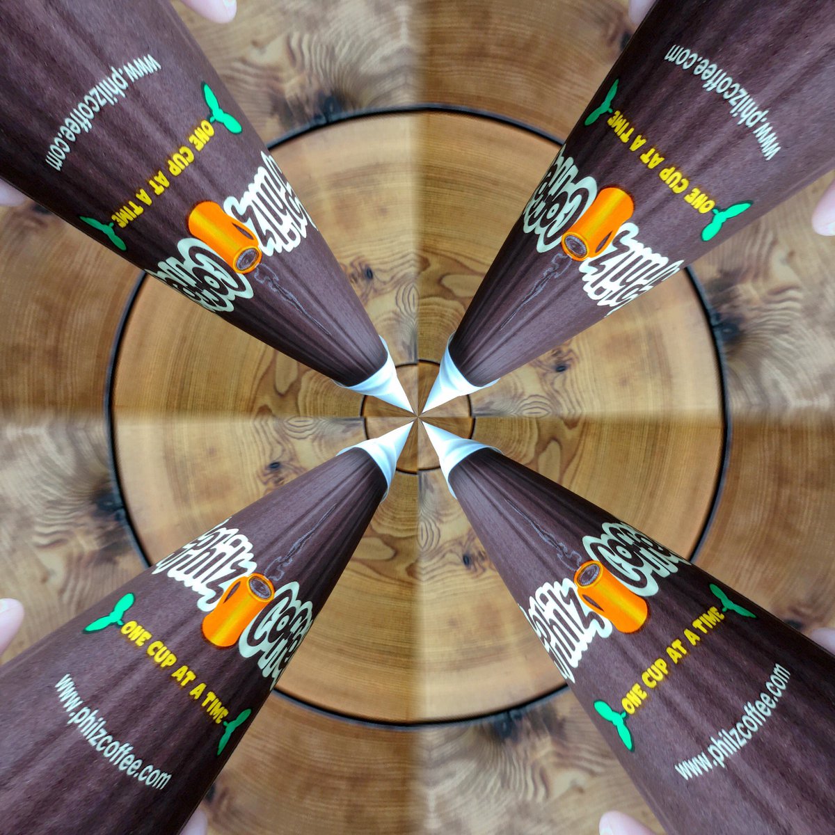 LarryTenney's tweet image. When your morning @PhilzCoffee inspires art!