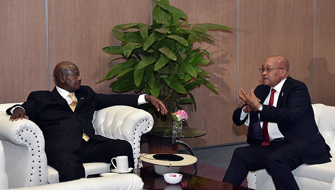 PresidencyZA's tweet image. President Zuma with Heads of State at TICAD VI, Nairobi