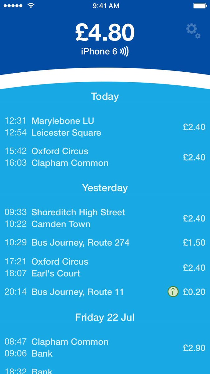 appsforlondon's tweet photo. The best app for managing your Oyster and Contactless cards https://t.co/mhUSW3DOow #SmallBizSat #LondonHour https://t.co/zH3zogJxuo