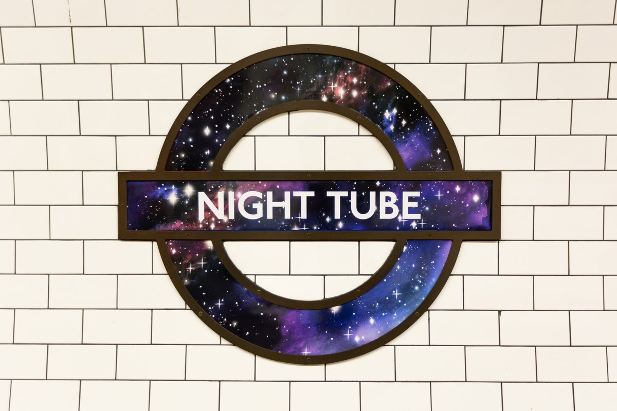 visitlondon's tweet photo. There’s no need to rush this #BankHoliday weekend! The #NightTube is here 🎉 https://t.co/iO5mqvC7G0