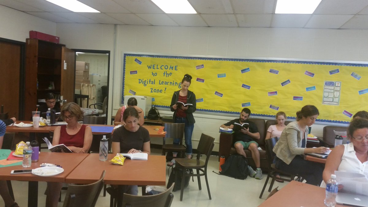 lizhoman's tweet image. #winproj teachers think about tech integration all day, then read about the importance of unplugging! #walthamedtech