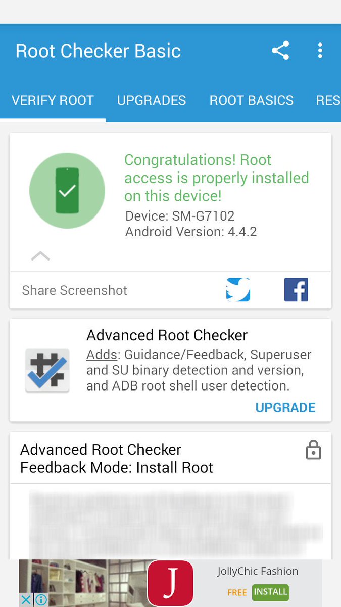 ckshrestha349's tweet image. Root Checker Results #rootchecker #joeykrim