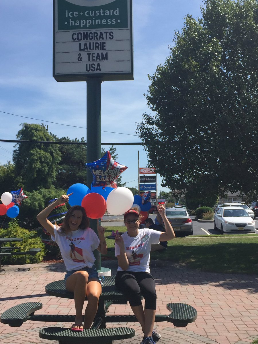Can't wait to see OB's very own #LaurieHernandez and celebrate her triumphs in Rio! Welcome home &amp; congrats ❤️💙