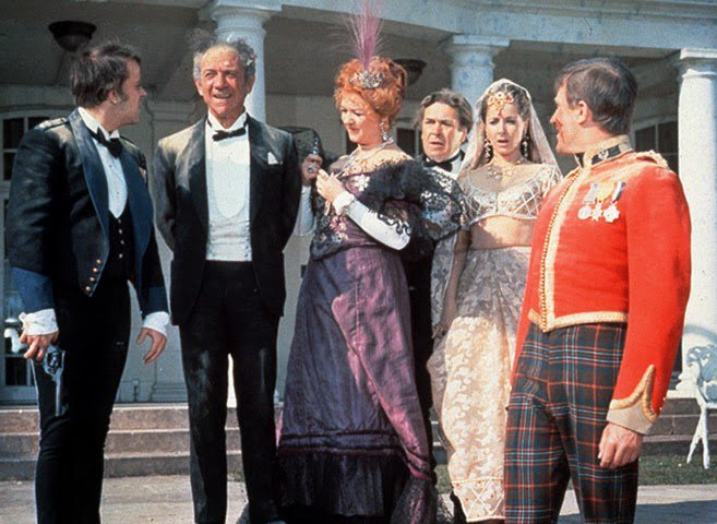 The wonderful final scene from Carry On Up The Khyber #CarryOnBlogging