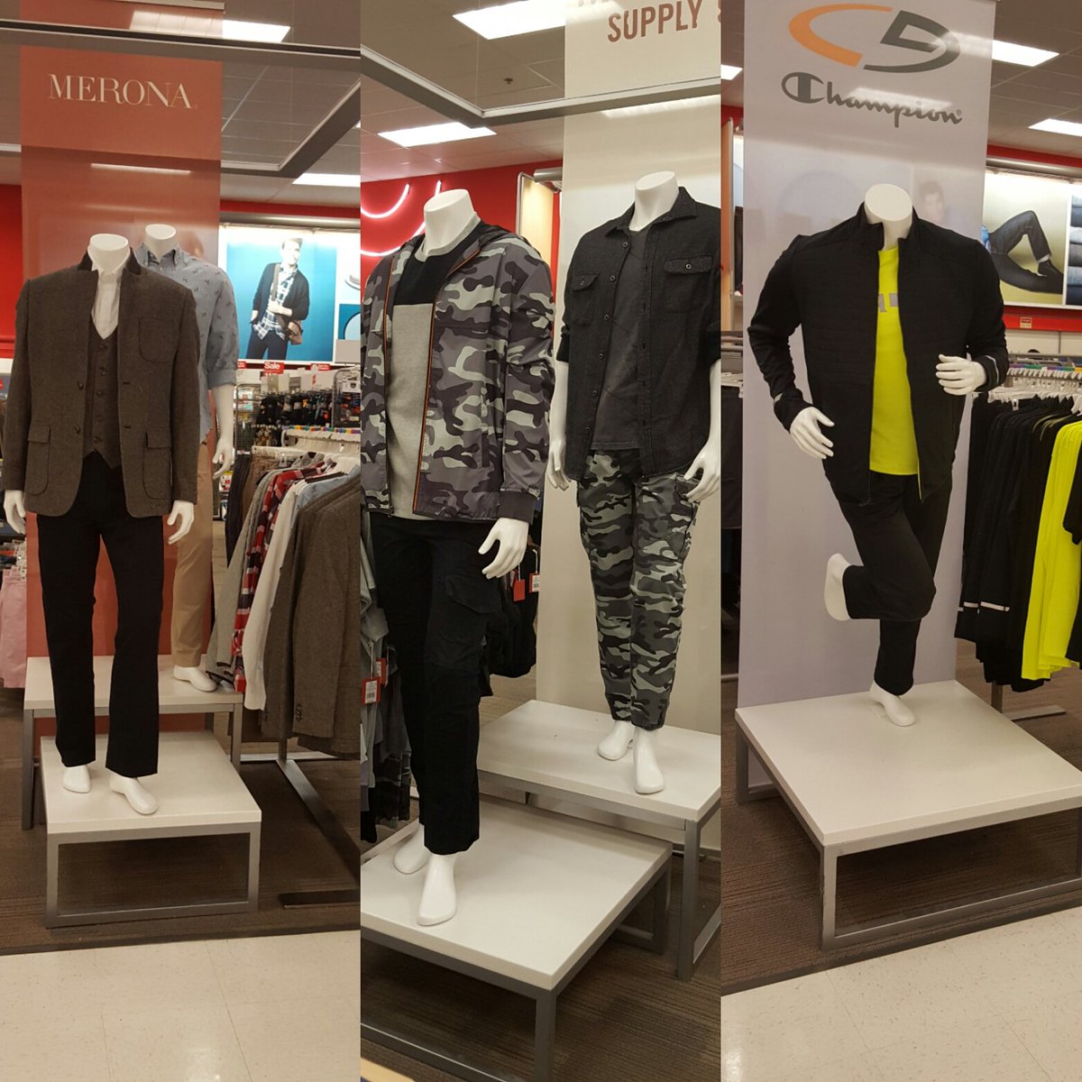 #T907 men's 🕴💃🏃mannequins looking fresh 👌#D364POWERHOUSE #G392PERKS <a href="/therealdmck/">Dell McKinney 🔹</a> <a href="/tim_bruns4/">Tim Bruns</a>