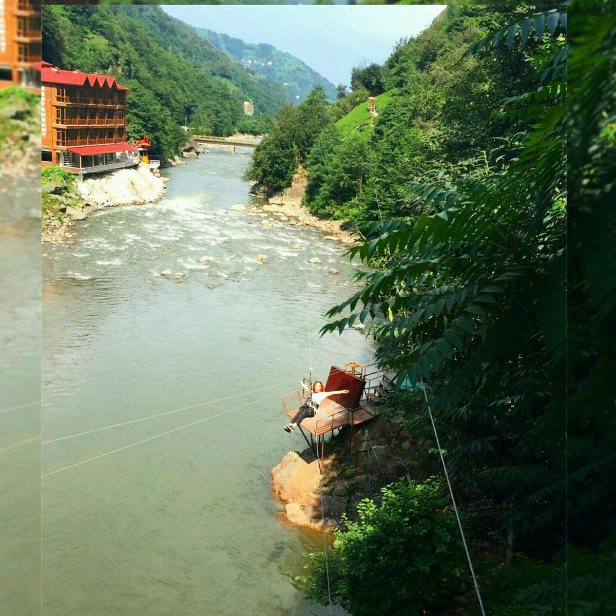 eksiogluozge's tweet photo. Oturmaya mı geldik hadi #uçalım 😀 (@ Fırtına Deresi Zipline) https://t.co/rv26dbMBZW https://t.co/thLf2RvMQc