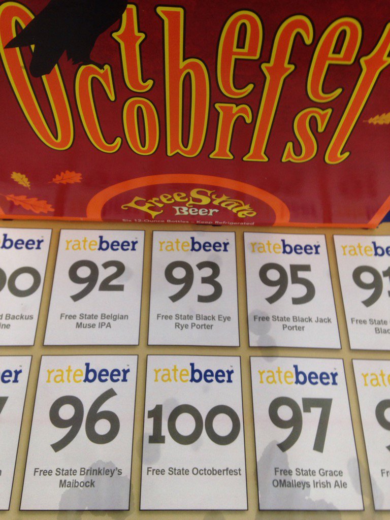 BozArbella's tweet photo. @FreeStateBeer @HyVee 180th and Q #OctoberFest sampling! https://t.co/MFwsRc9SAM