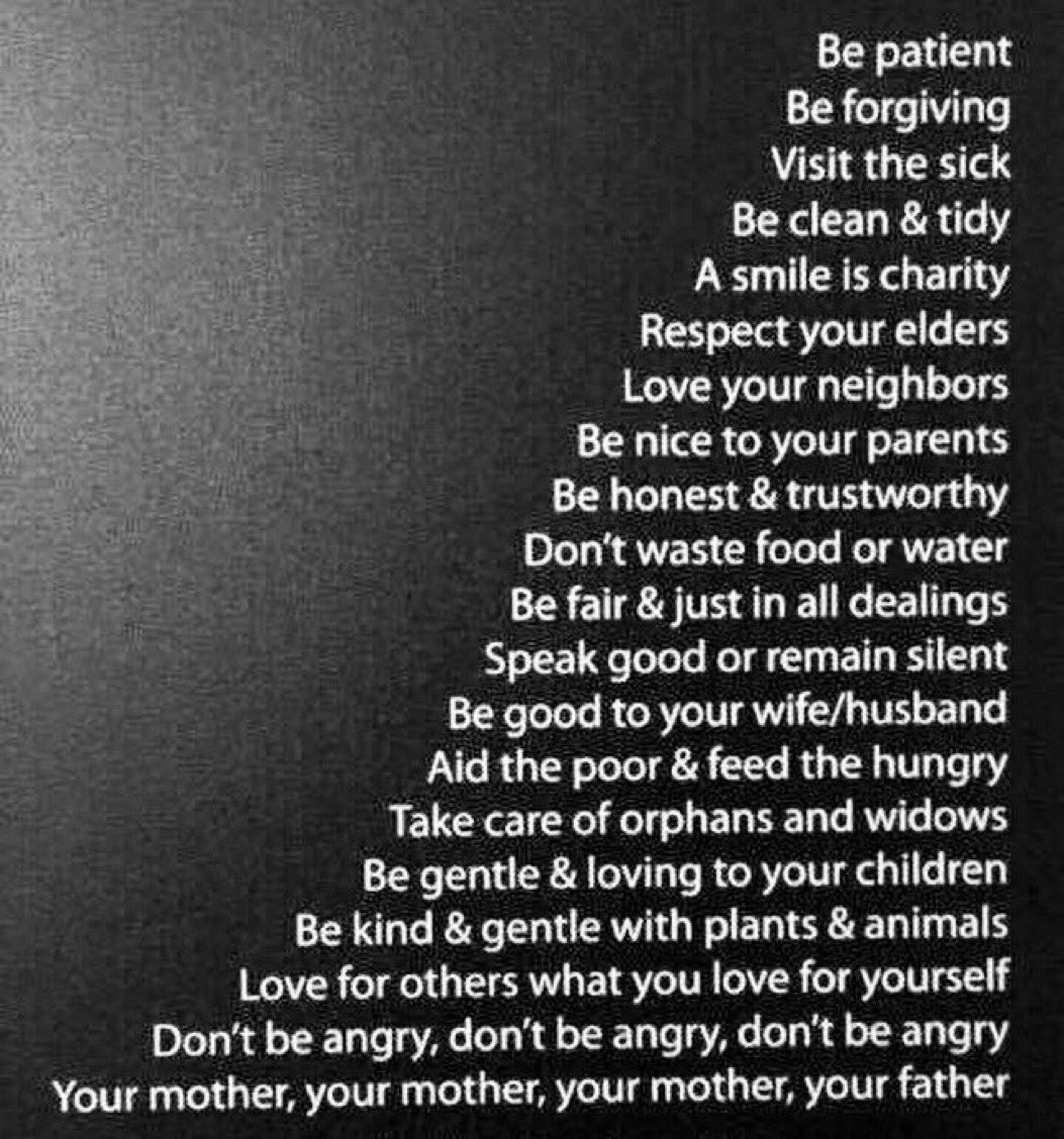 TruthInsideOut's tweet photo. Twenty epic pieces of life advice from Prophet Muhammad.

#life #advice #Muhammad #love https://t.co/hYSpmzF6Zi