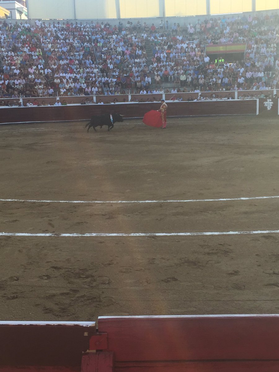 Chema88SS's tweet photo. Viva la fiesta Nazional. #sanse2016 #SiALosToros https://t.co/NbjLlchTLn