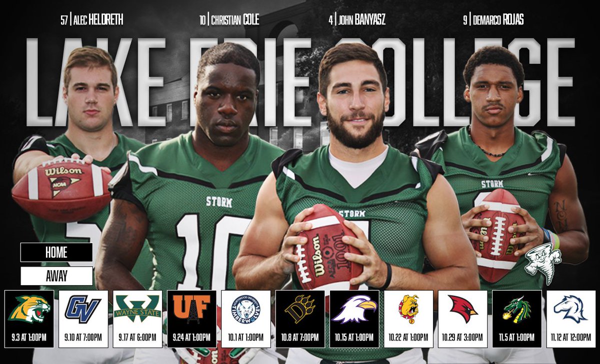 LakeErieStorm's tweet photo. #LECFootball opens up the season in one week... Will you chase the Storm? 🌪🏈 #RageOn https://t.co/6yqufypzDm