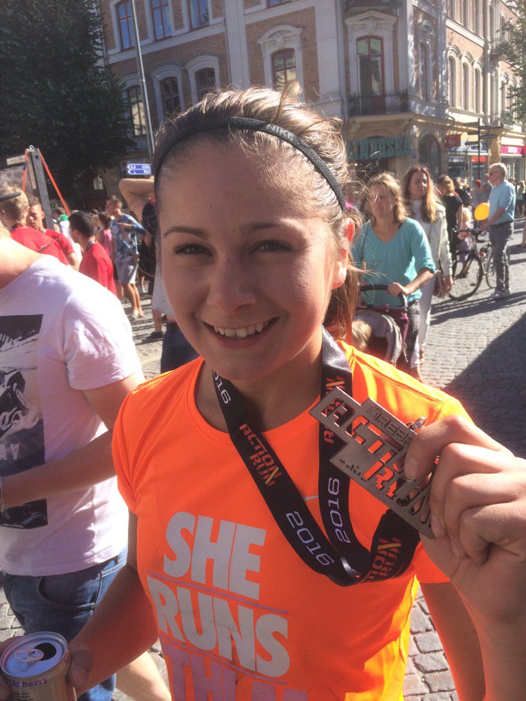 Verywellner's tweet image. 16:e plats av 630 startande i årets upplaga av Action Run i Örebro! Jag är stolt pappa till Dig @mwelllner ❤️