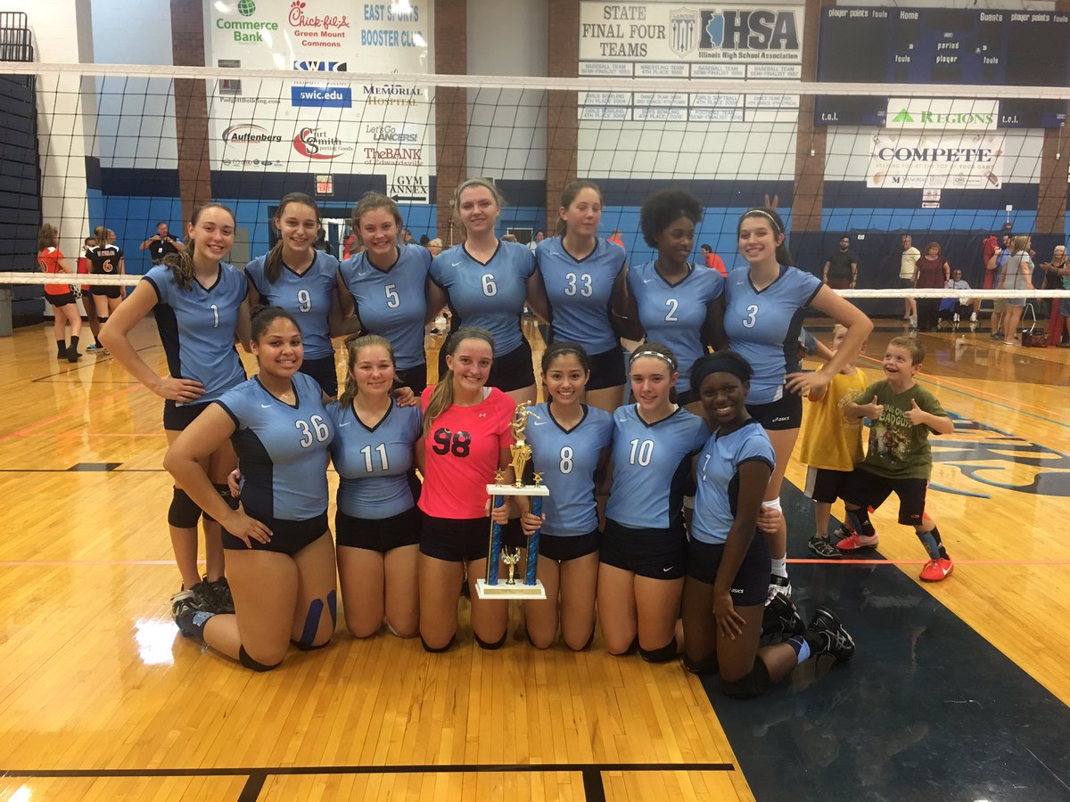 BELancerVB's tweet photo. Great day for the Lancers! JV takes 1st place as well! #1stplace #intensitywins https://t.co/MPGQqsN2jG