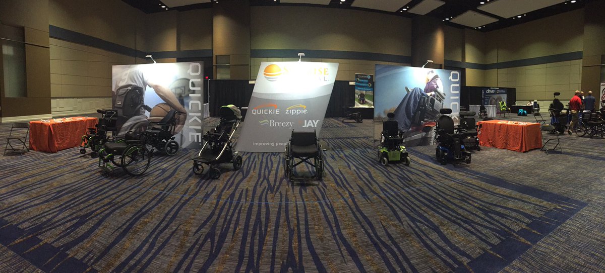 tammysammon's tweet photo. Always grateful for the opportunity to connect with our users! @SunriseMedical @GoNumotion #midwestabilitysummit https://t.co/XFkGorFZ44
