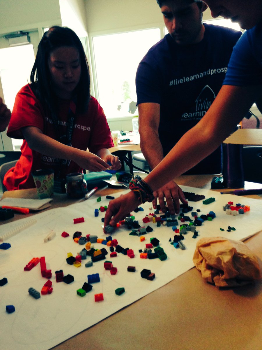 uWaterlooLL's tweet image. Silent chaos while exploring how to conflict manage and work as a team! #LegoWarrior