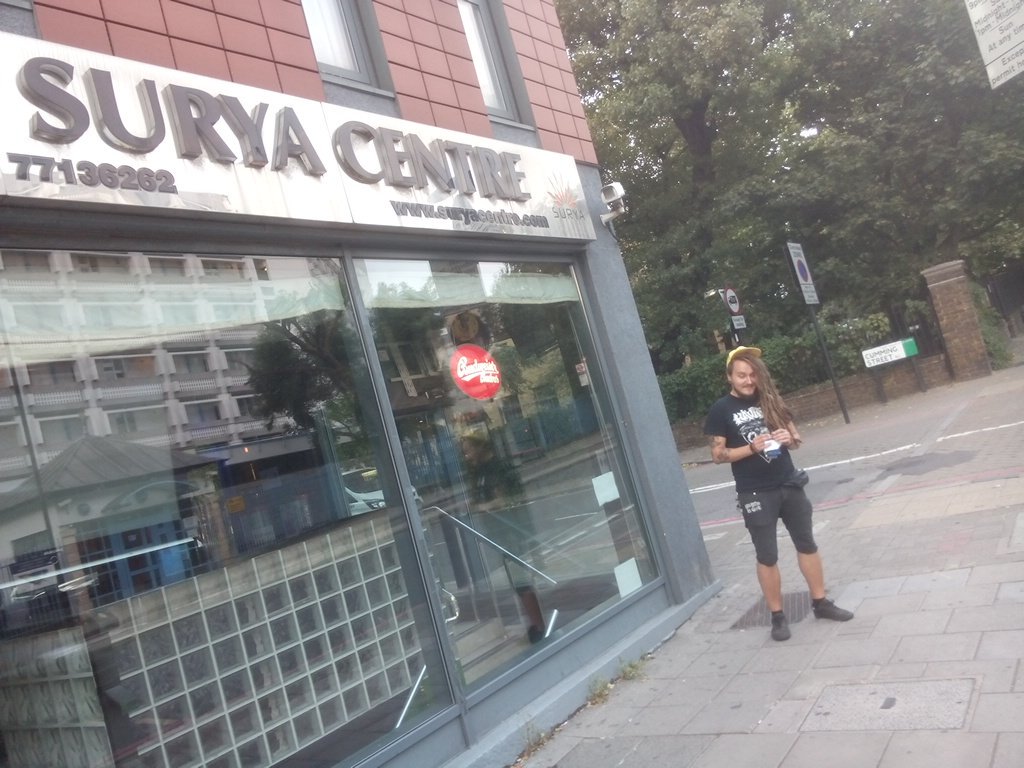 StatusAbnormis's tweet photo. Tonight at Surya, CUMMING STREET! #livemetal #metal #london #londonlive  with @CoraxoBand https://t.co/dTgb44i1yU