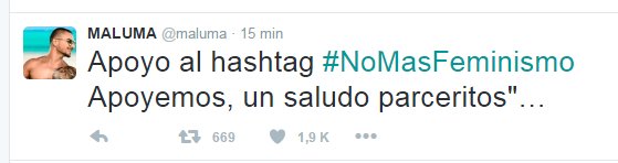 GerrardVct's tweet photo. #NoMasFeminismo 
Gracias por hacer esto con tus fans 

https://t.co/ud5LBoiNLa