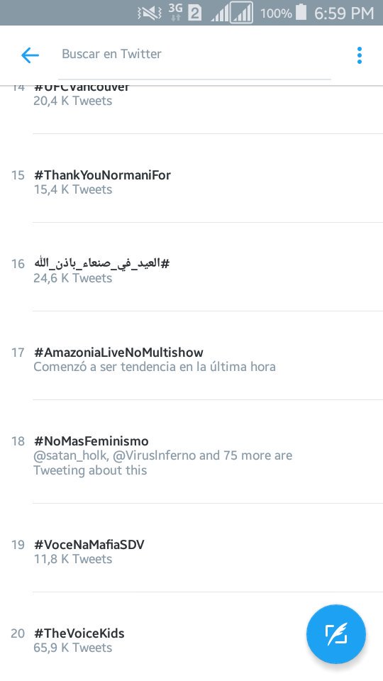 lh_mike15's tweet photo. Vamos por ese TT mundial  aun nos falta #NoMasFeminismo https://t.co/zkZW8D07te