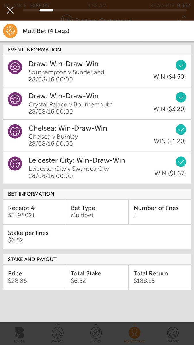 BetsMulti's tweet image. We have killed the EPL this week . Profit everywhere ! ⚽️⚽️💰💰💰#epl #betting #multi #soccer