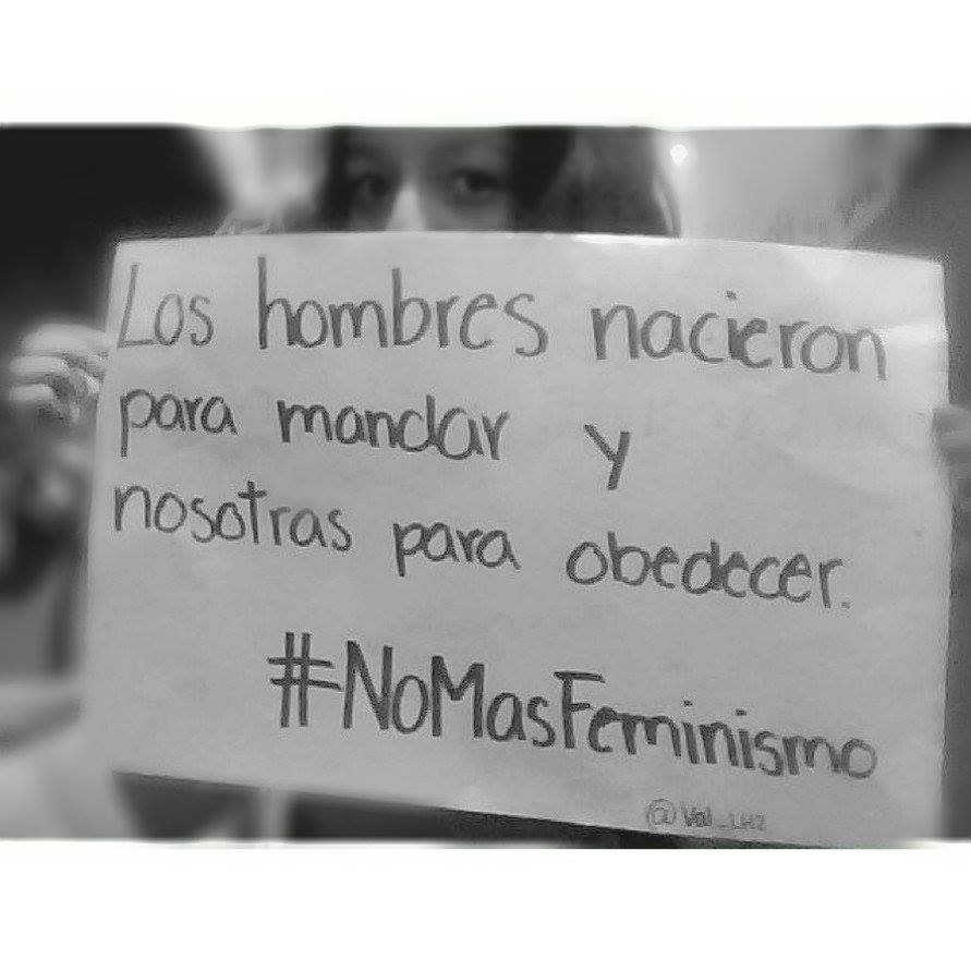 ZepedaAlfa's tweet photo. Cuanta verdad #NoMasFeminismo https://t.co/d0EQahsG0A