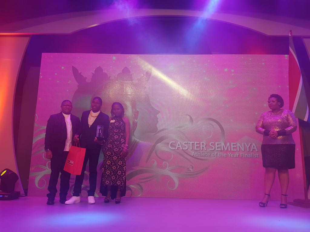 Caster Semenya is the SPAR Athlete of the Year #gsport11  👏👏👏