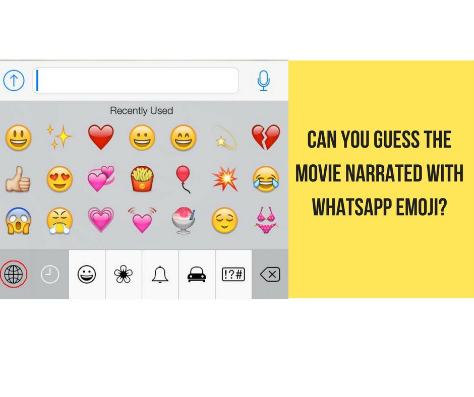 MillennialMagzz's tweet photo. Quiz: Guess The Movie Narrated Over WhatApp Using Just Emoji https://t.co/TUOu2fO4Gk https://t.co/ncpMeOMAu6