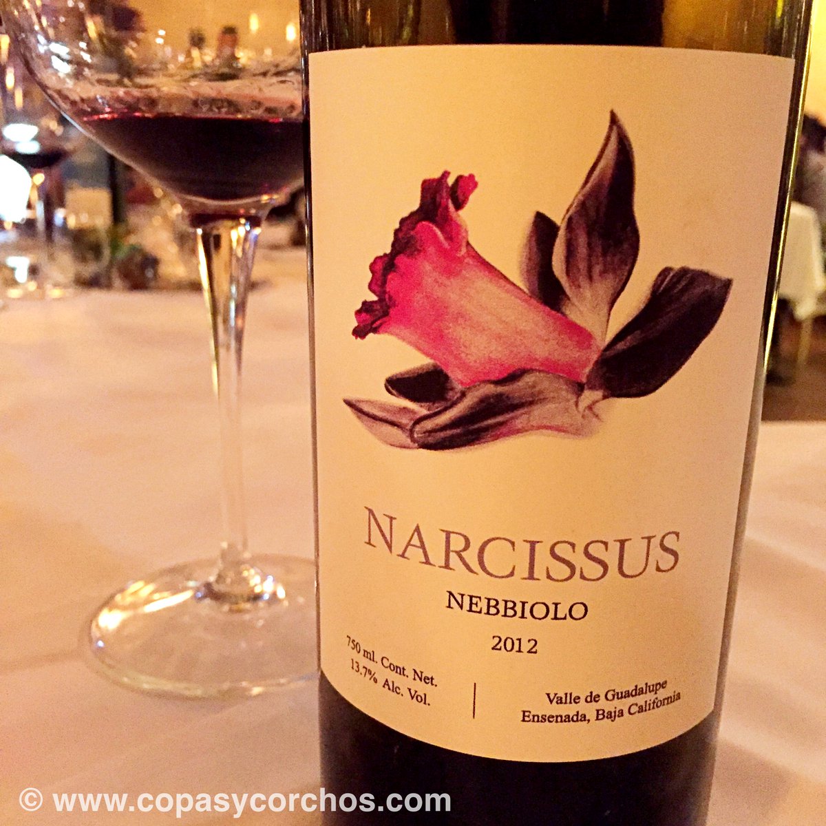 Ayer disfrutamos de una espectacular cena maridaje en Corazón de Alcachofa con #vinomexicano de Tintos Nueva Era