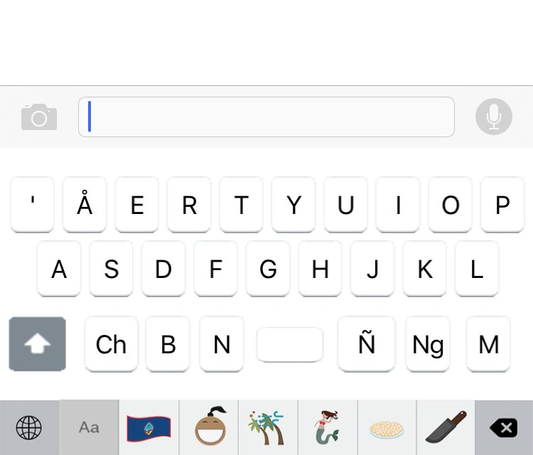 guamojis's tweet image. We have an update OMG. @guamojis v3.0 includes a FREE Chamorro alphabet keyboard - eh wow!
itunes.apple.com/us/app/guamoji…