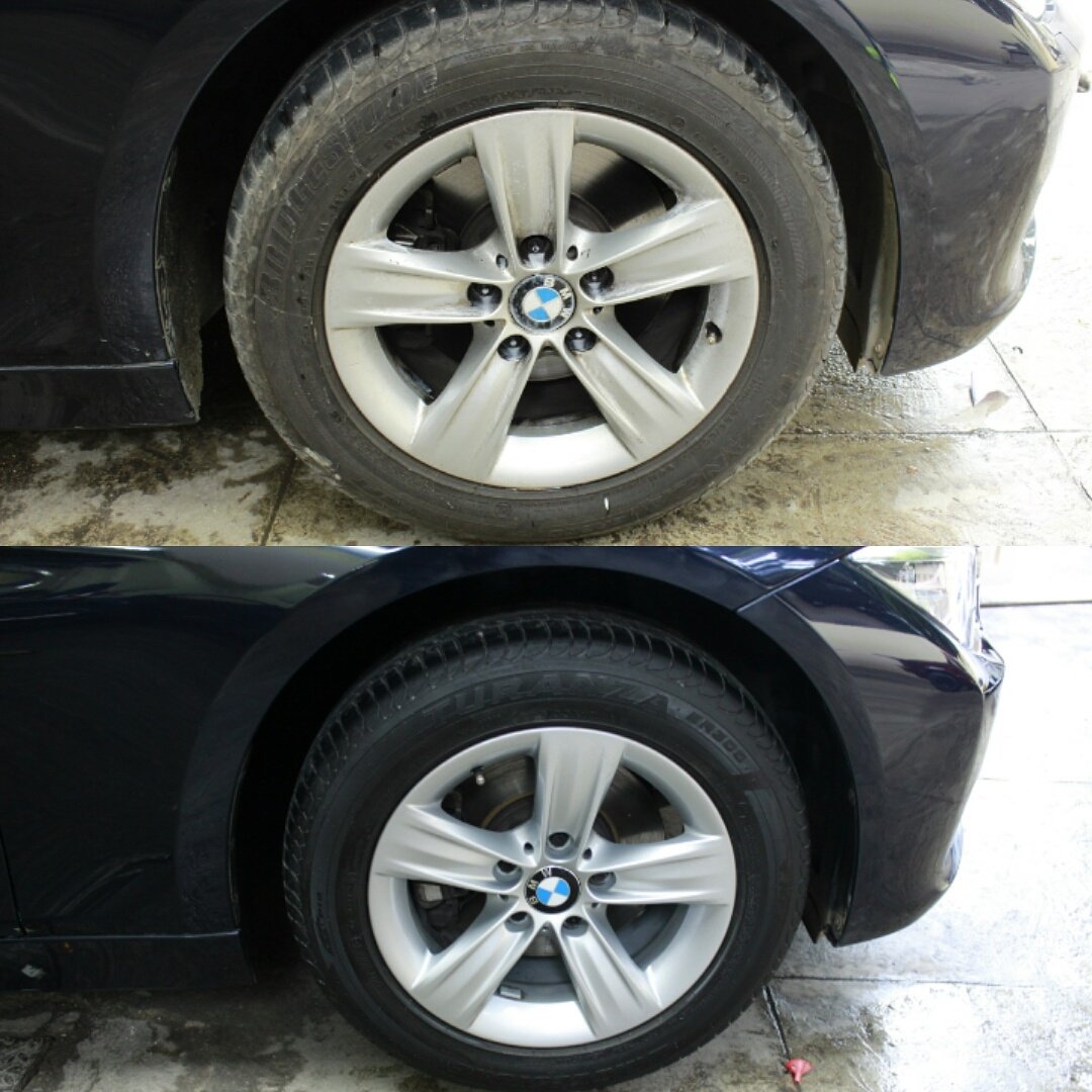SundarCarCare's tweet photo. #SundarCarCare #AlloyWheelRestoration #sundarcarcare #bmw320d #bmw #wheeloftransformation #sedan#luxury #wheels https://t.co/77mGUelM8X