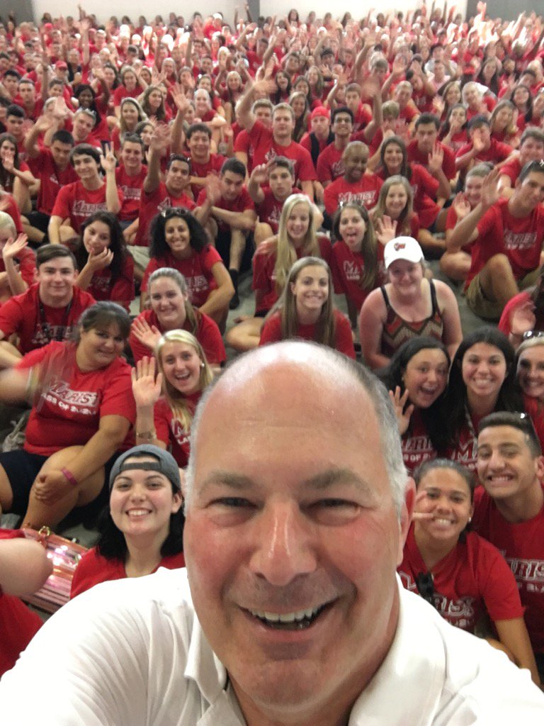 dnyellen's tweet image. Welcome Marist class of 2020!