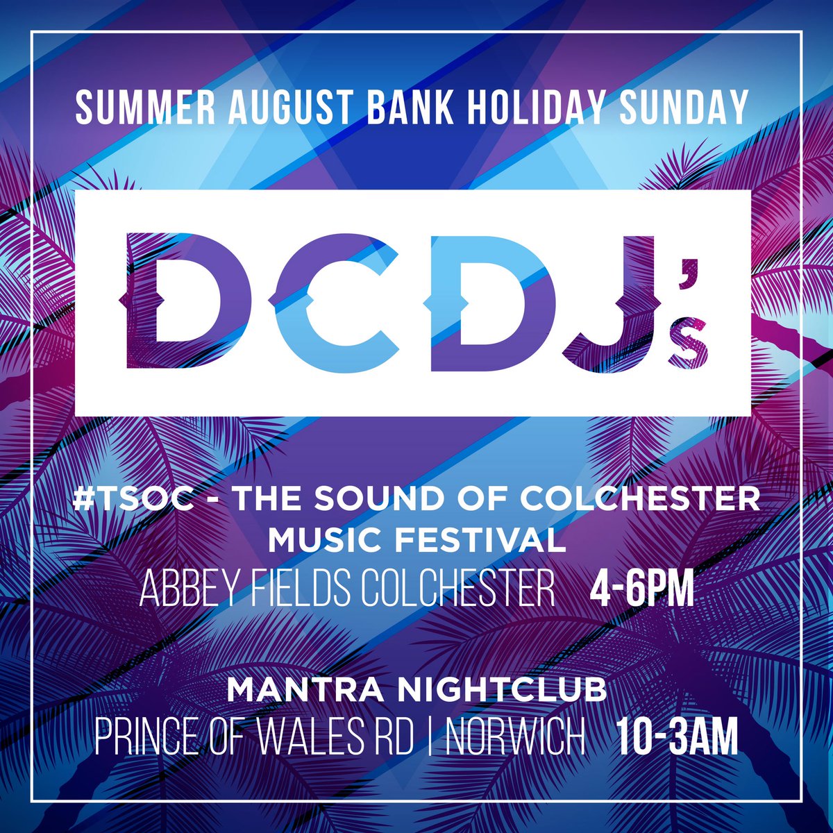 Then tomorrow it's <a href="/TSOCFest/">TSOCFEST</a> with my @DCDJS_ brothers