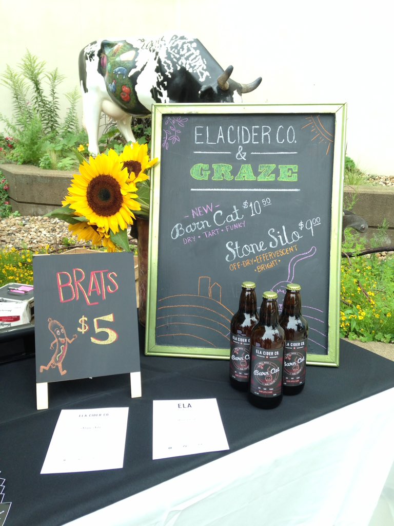 elacider's tweet photo. Come see us at @GrazeMadison! We will be here until 2:00! https://t.co/m5Dua17LRZ