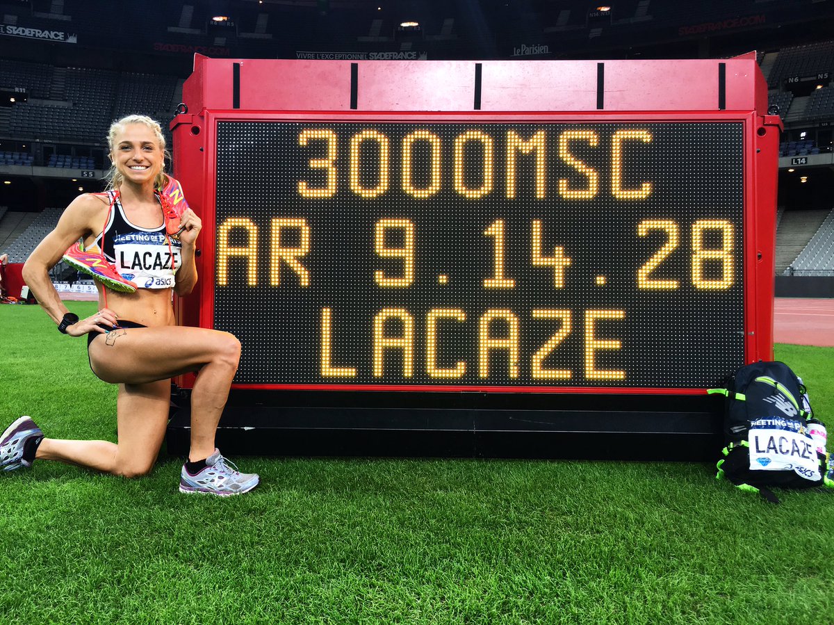 I am the Australian &amp; Oceania record holder for the 3000m steeplechase 🇦🇺🇫🇷🌟