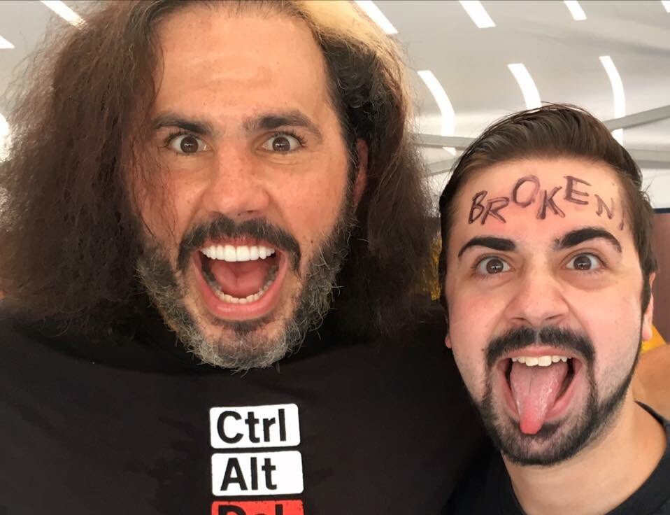 MATTHARDYBRAND's tweet photo. The #BROKEN brotherhood is feverishly multiplying.
#MarkOfTheBEST https://t.co/ovxpsILpsG
