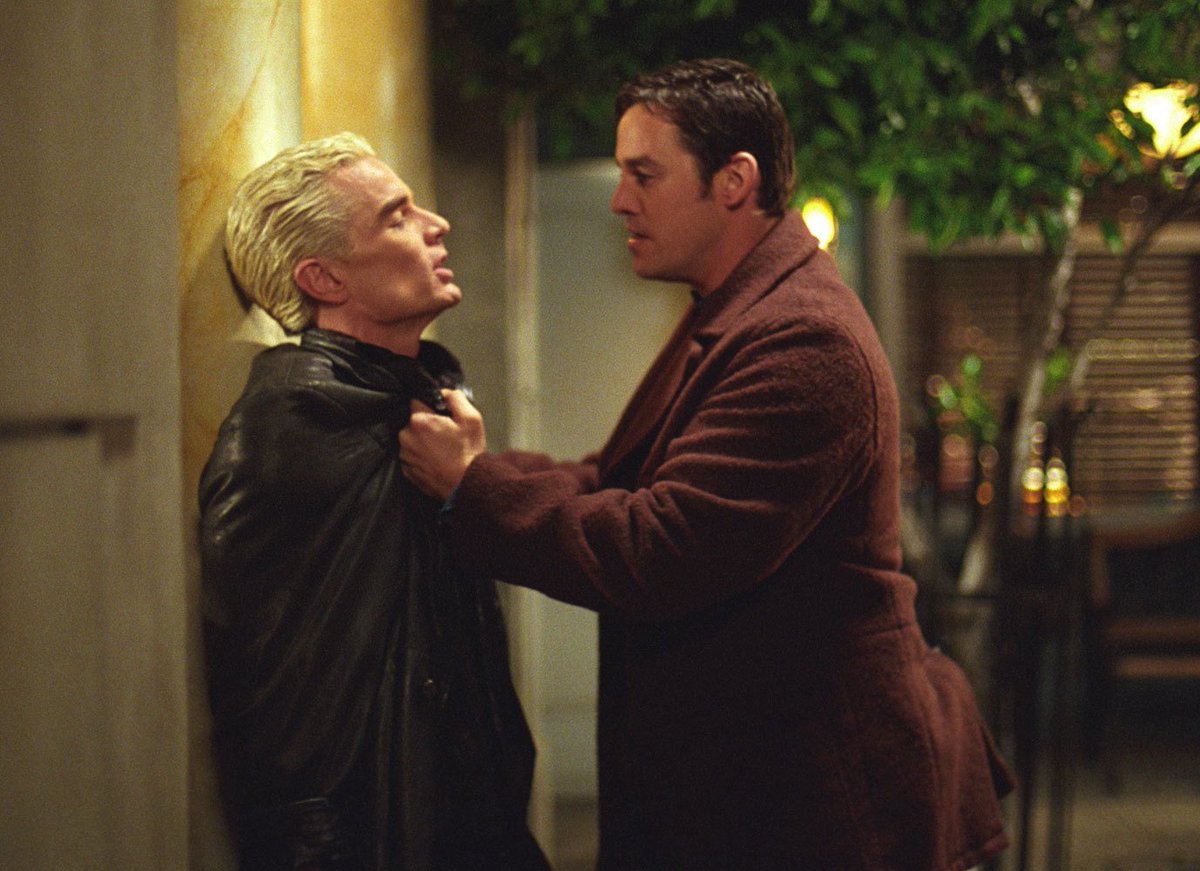 buffyveronica's tweet image. Spike and Xander #Spander #Buffythevampireslayer #Buffy #BtVS #Season6