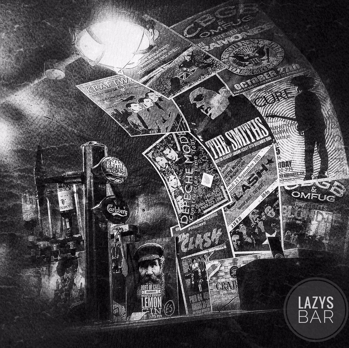 lazyciderbar's tweet image. Lazys Bar noir