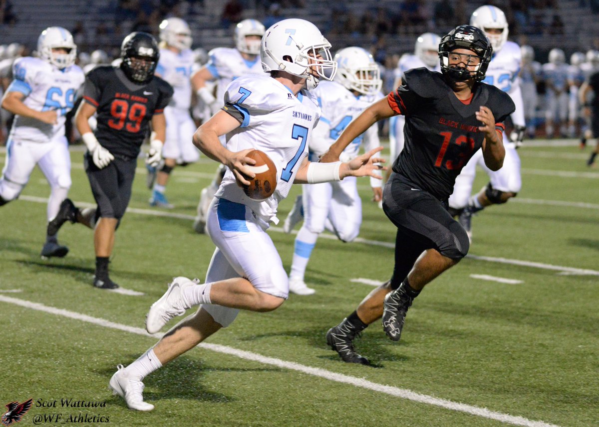 #13 William Casillas Running down the QB. <a href="/WFFootballTeam/">WF Football Boosters</a> <a href="/WFHSBigRedRage/">BIG RED RAGE</a>